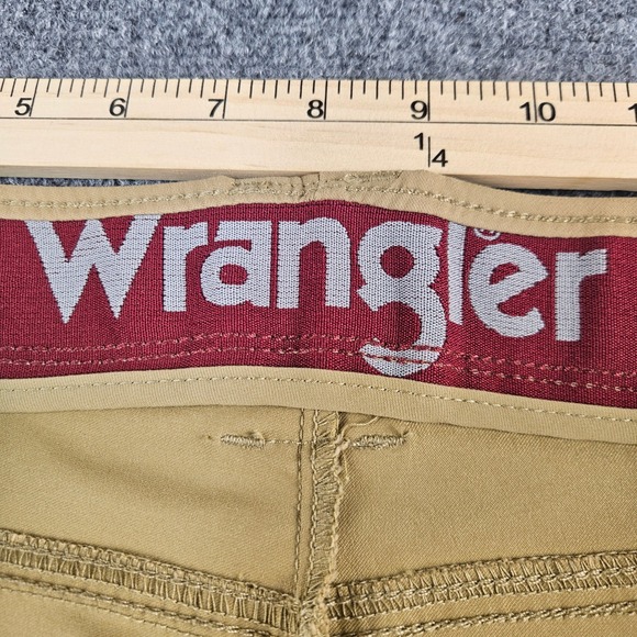 Wrangler Outdoor Series Mens Tan Khaki Stretch Cargo Hiking Pants 30x32 NW780KP - Picture 7 of 11